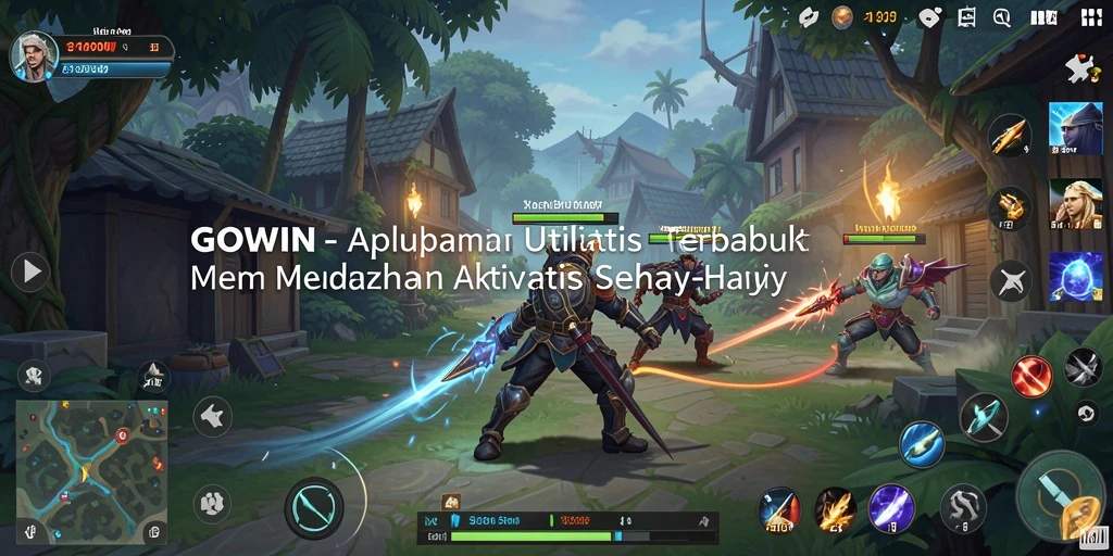Tampilan antarmuka GOWIN yang modern dan fungsional.