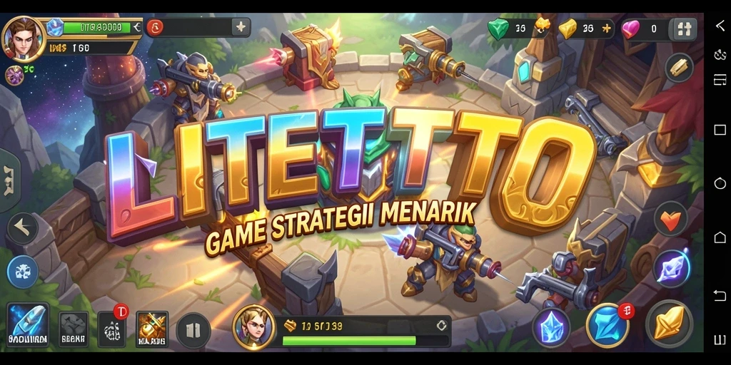 Tampilan gameplay LITETOTO yang memukau dan strategis.