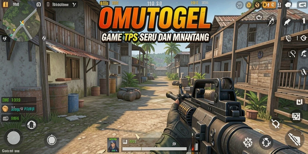 Tangkapan layar menunjukkan aksi mendebarkan dalam OMUTOGEL.