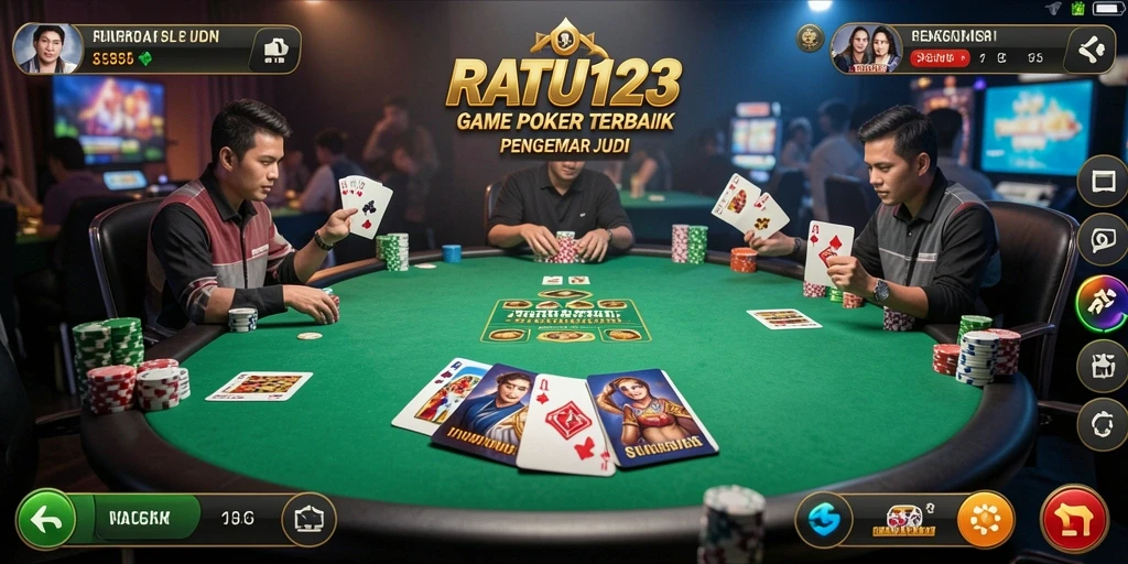 Tampilan screenshot gameplay <strong>RATU123</strong> yang menarik dan penuh aksi <strong>Poker</strong>.