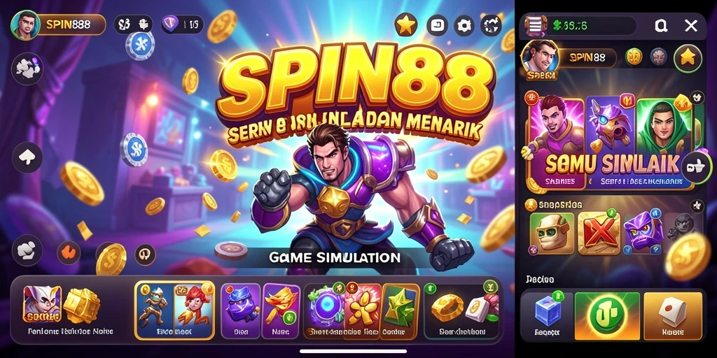 Tangkapan layar dari gameplay SPIN88 yang menampilkan suasana Simulation yang seru.