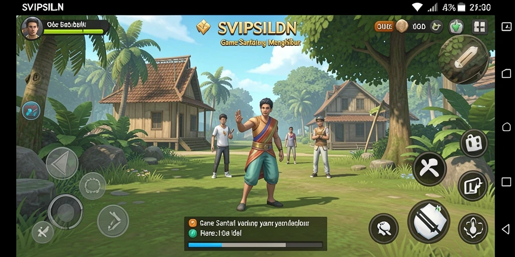 Menampilkan momen seru dalam gameplay SVIPSILDN yang penuh warna.
